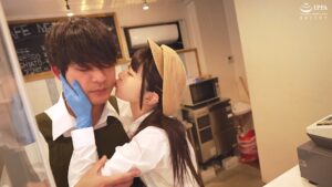 Devilish Temptation of a Cute Cafe Staff